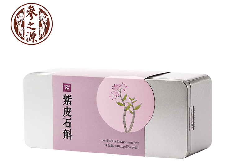 南朝紫皮石斛120g（铁盒）